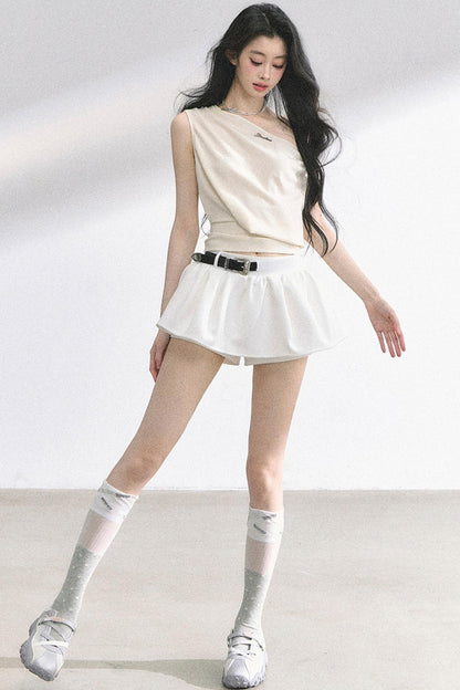 Manta Love Letter Shoulder Top