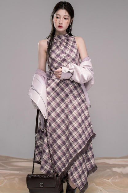 Rio Purple Leather Jacket