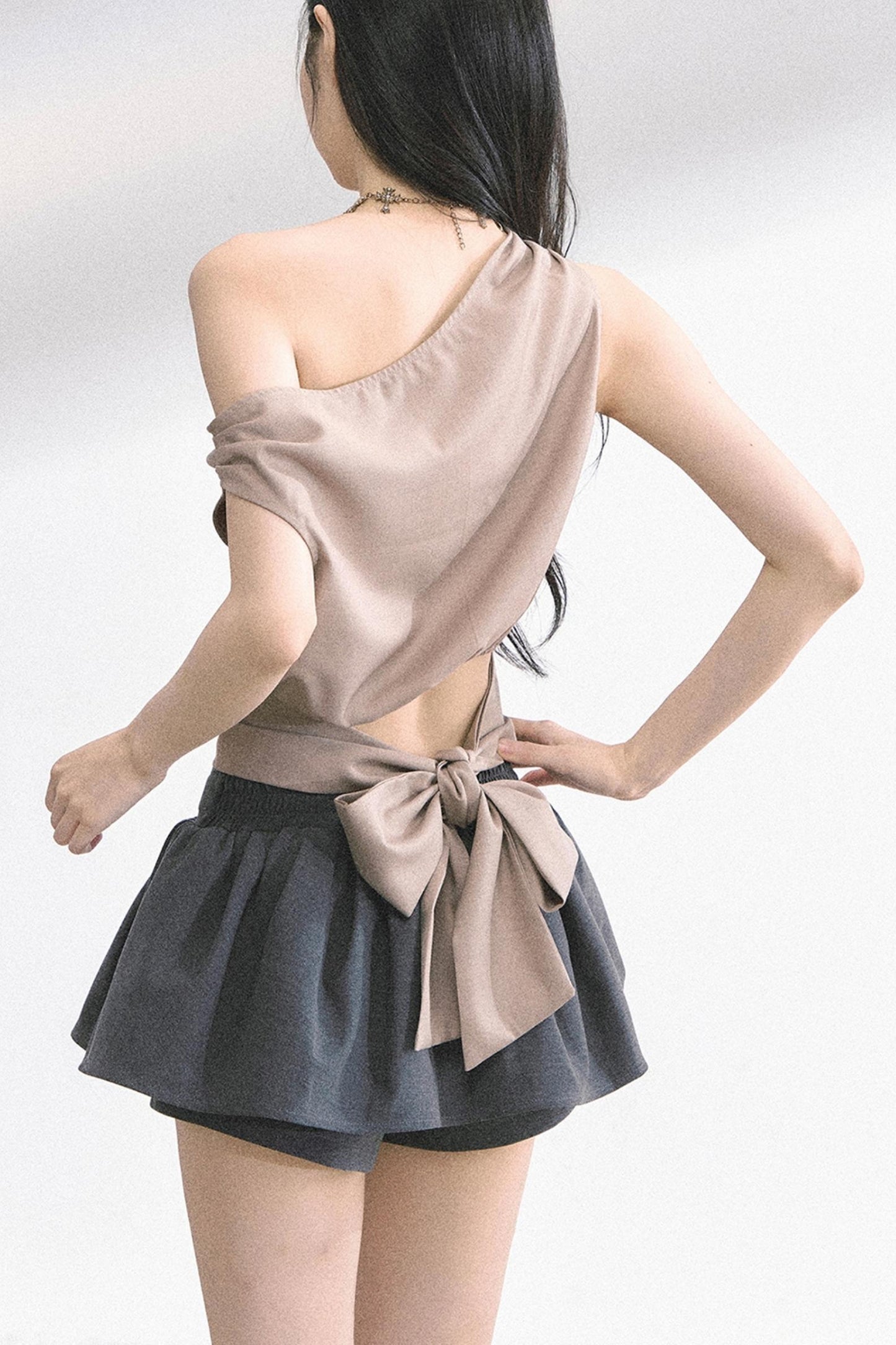 Manta Love Letter Shoulder Top