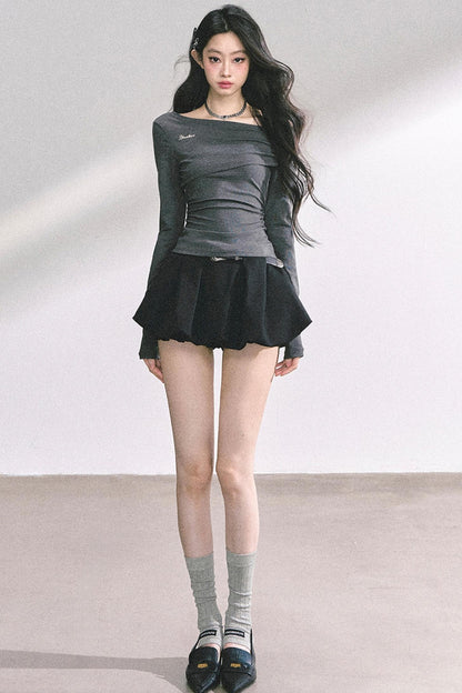 Autumn Lace Shoulder Top