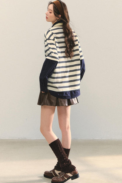 Slim Stripe Sweater
