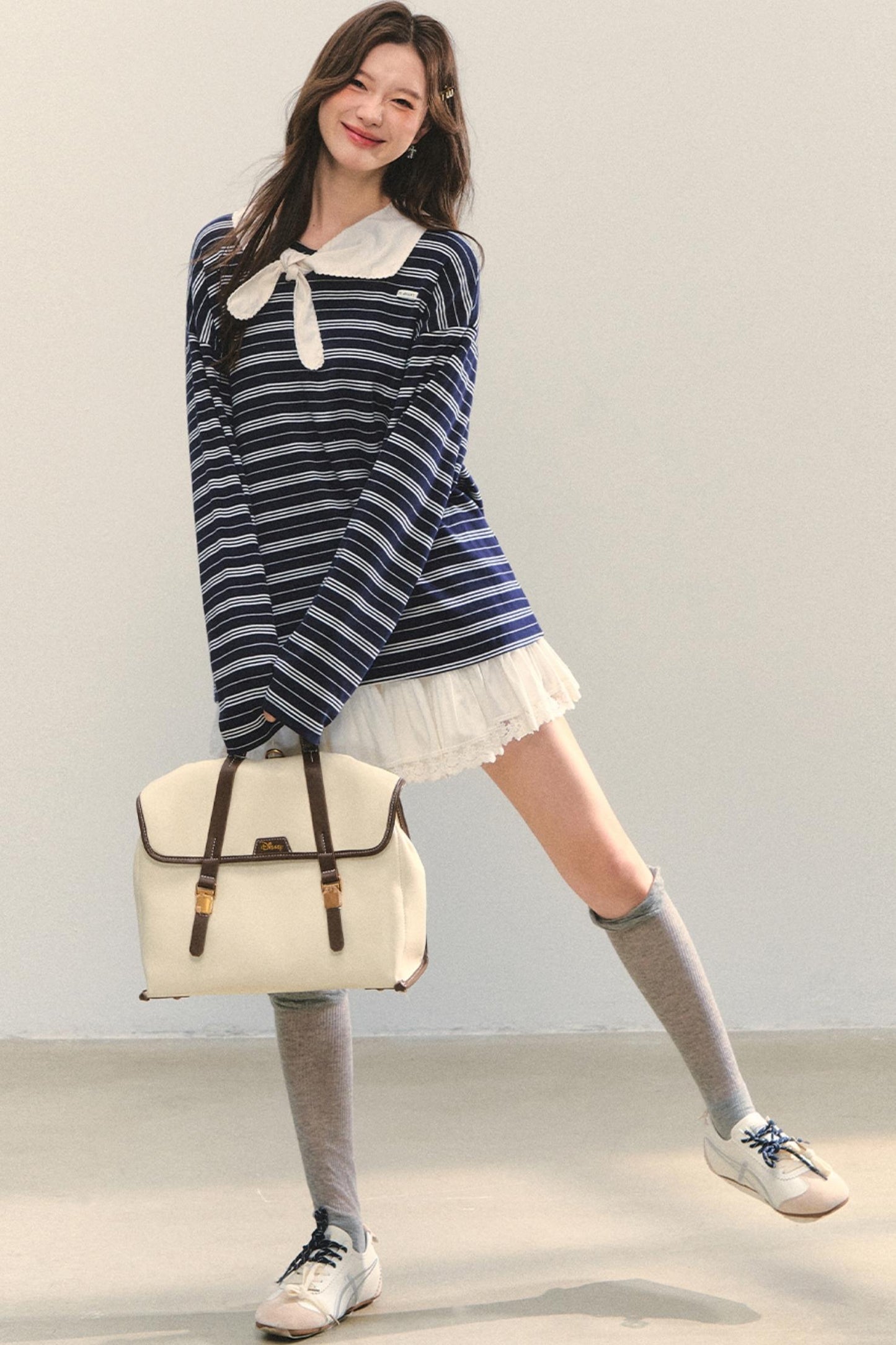 Striped Long Sleeve Top