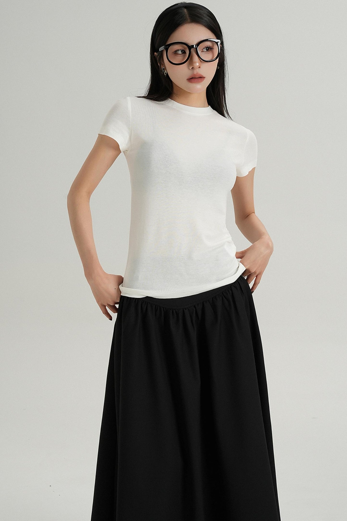Elegant Short Sleeve Inner Top