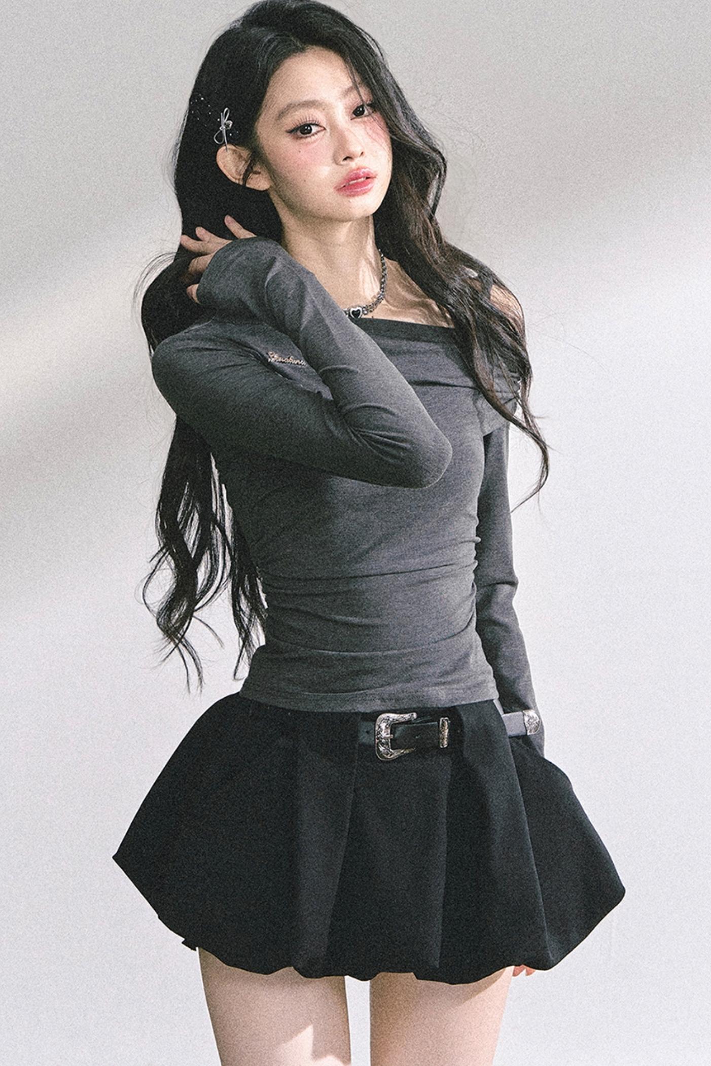 Autumn Lace Shoulder Top