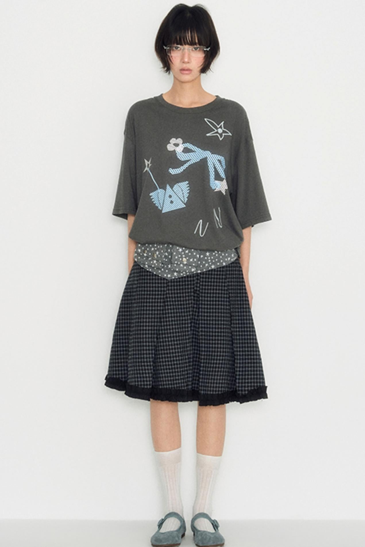 Diamond Crew Neck T-Shirt