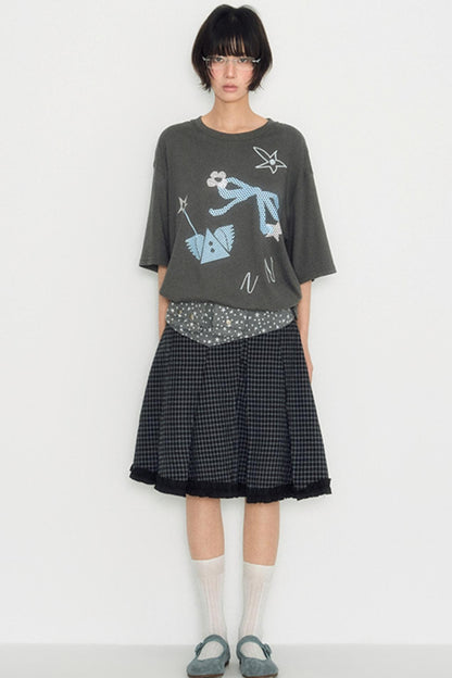 Diamond Crew Neck T-Shirt