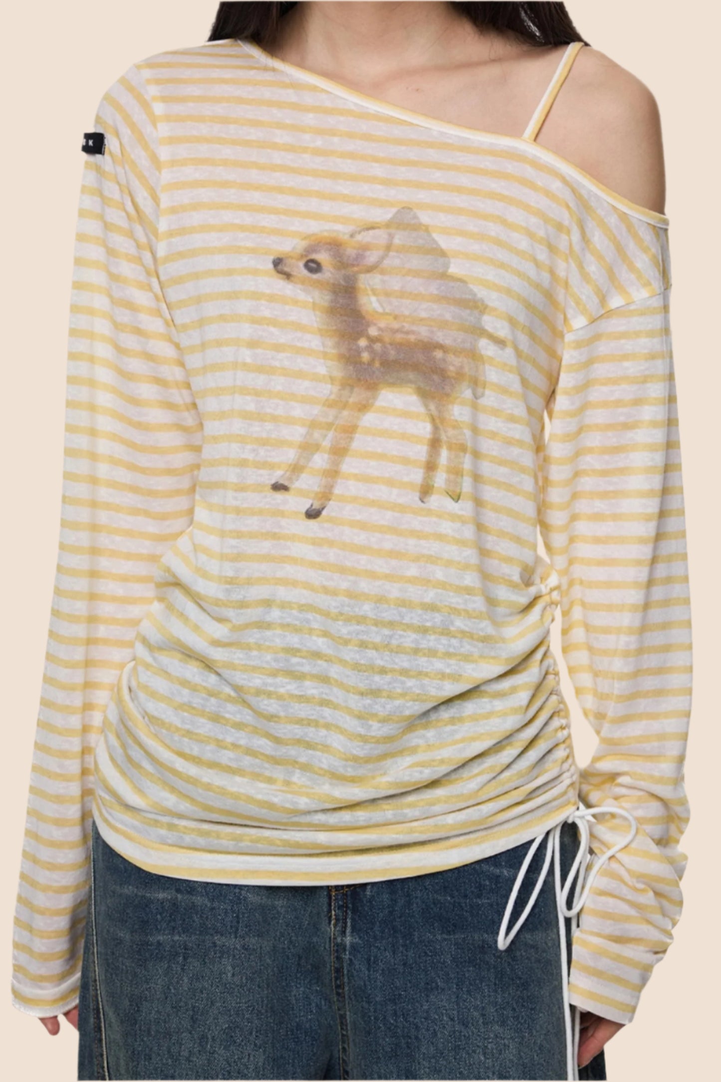 Slant Shoulder Sunscreen Tee