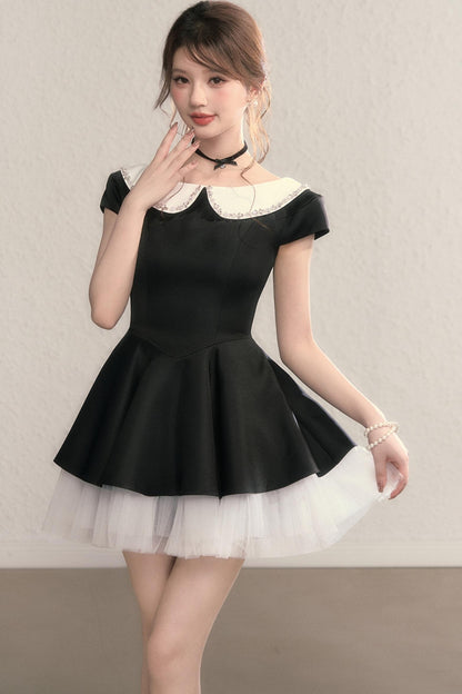 Blue Madeleine A-Line Princess Dress