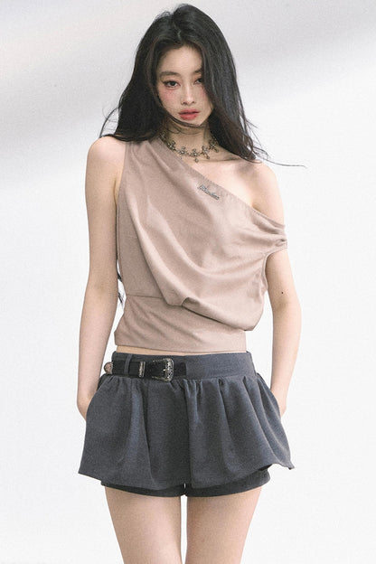 Manta Love Letter Shoulder Top