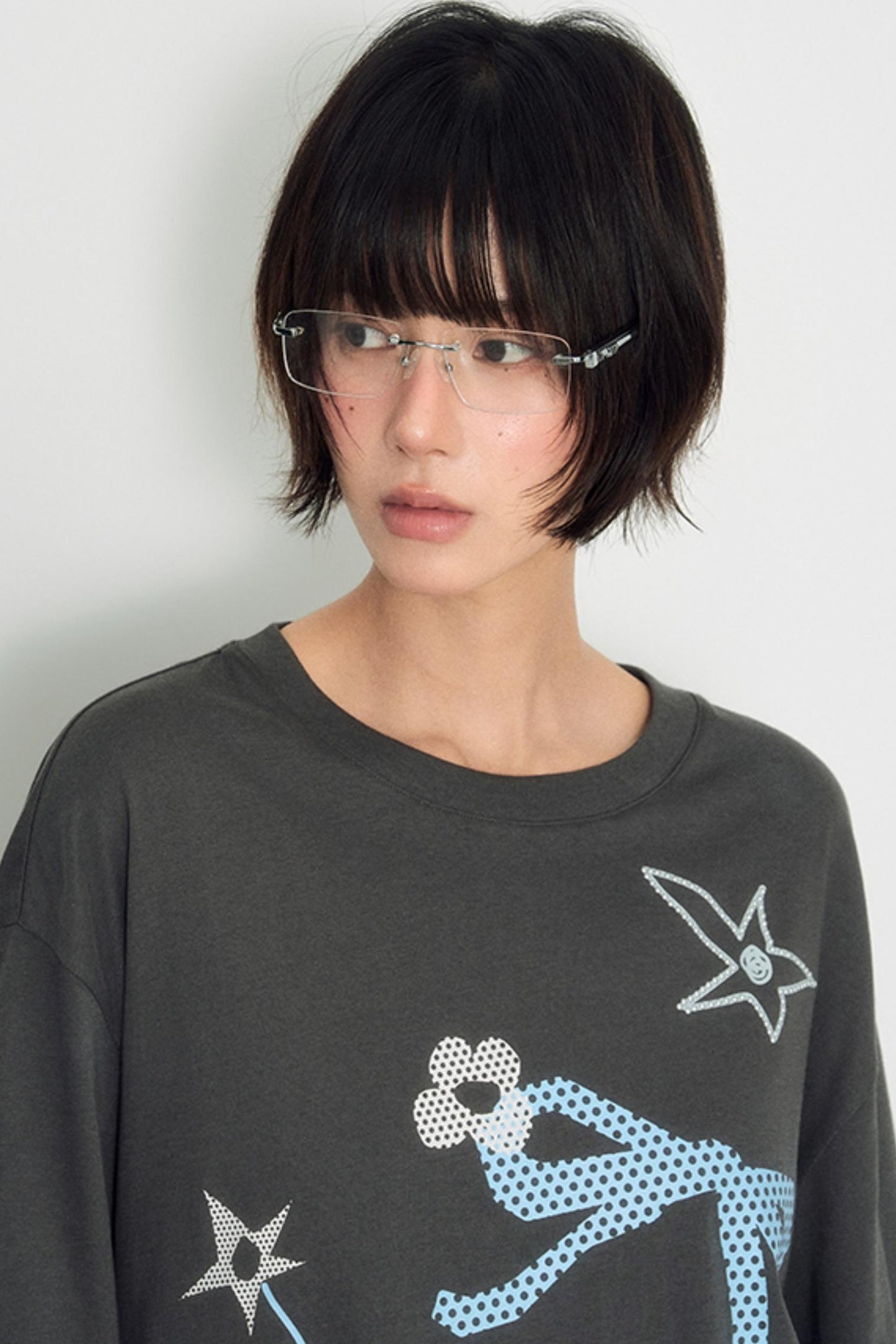 Diamond Crew Neck T-Shirt