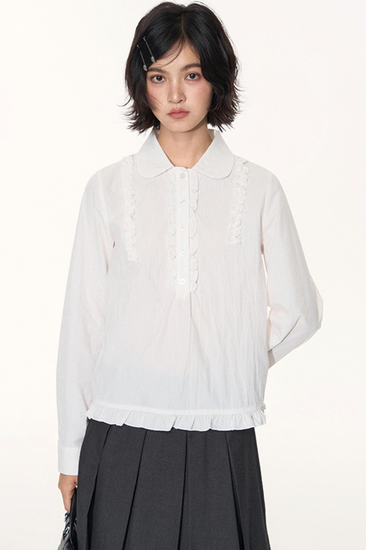 Casual Crew Neck Top