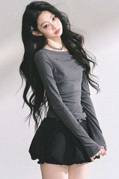 Autumn Lace Shoulder Top