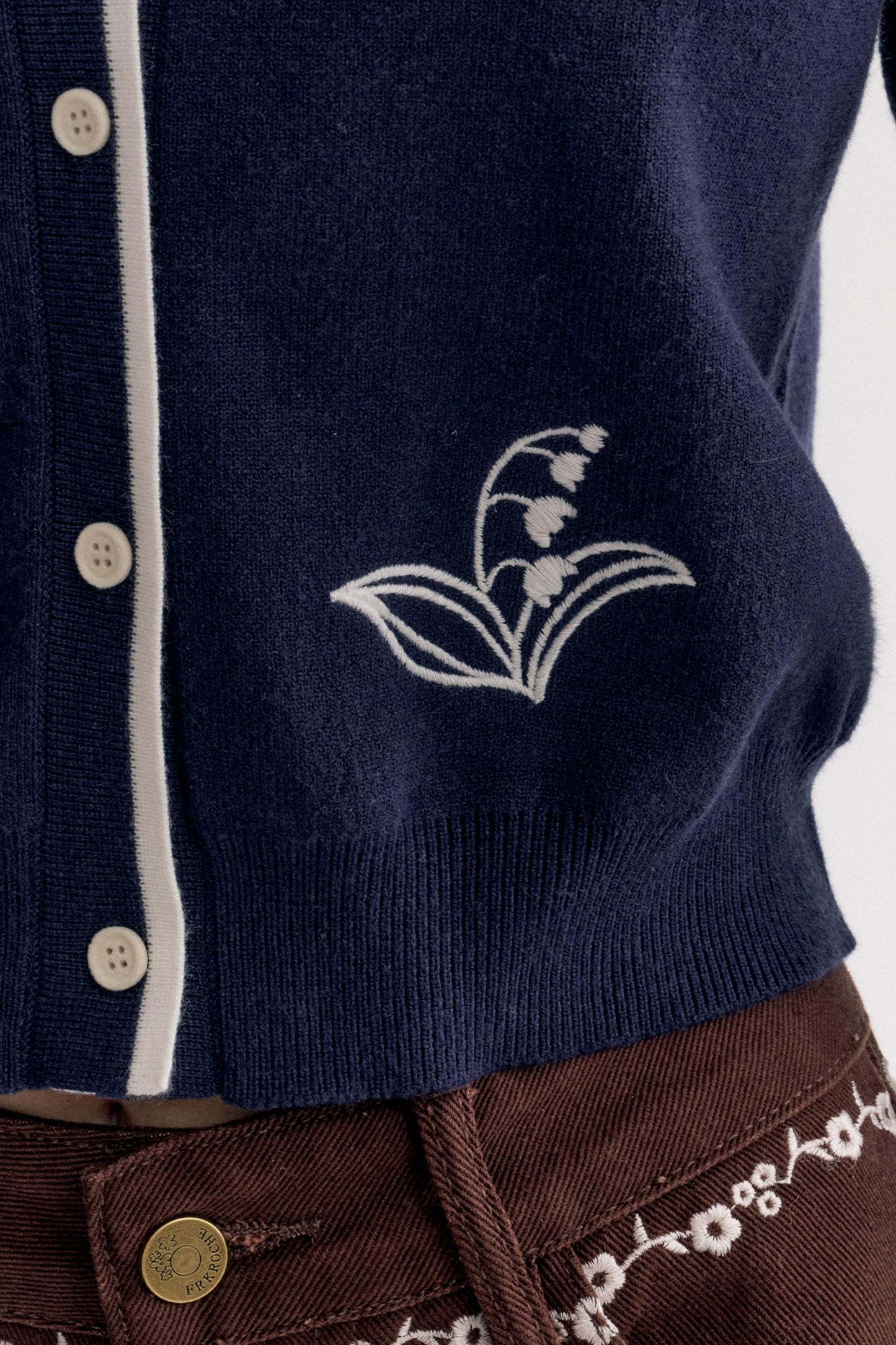 Dream Garden Embroidered Cardigan