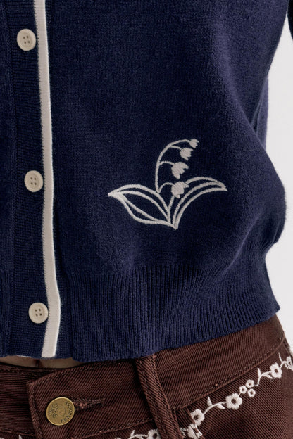 Dream Garden Embroidered Cardigan