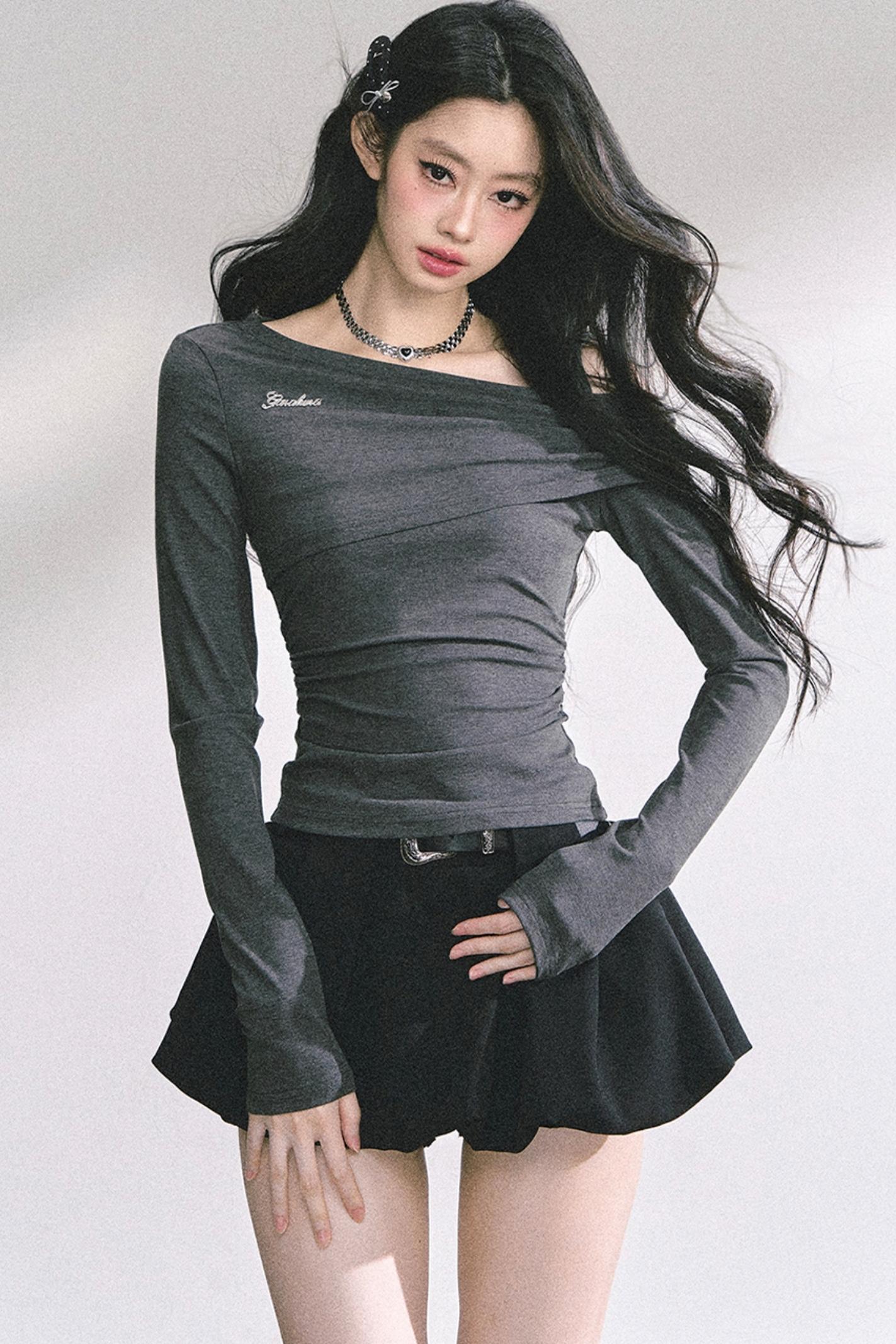 Autumn Lace Shoulder Top