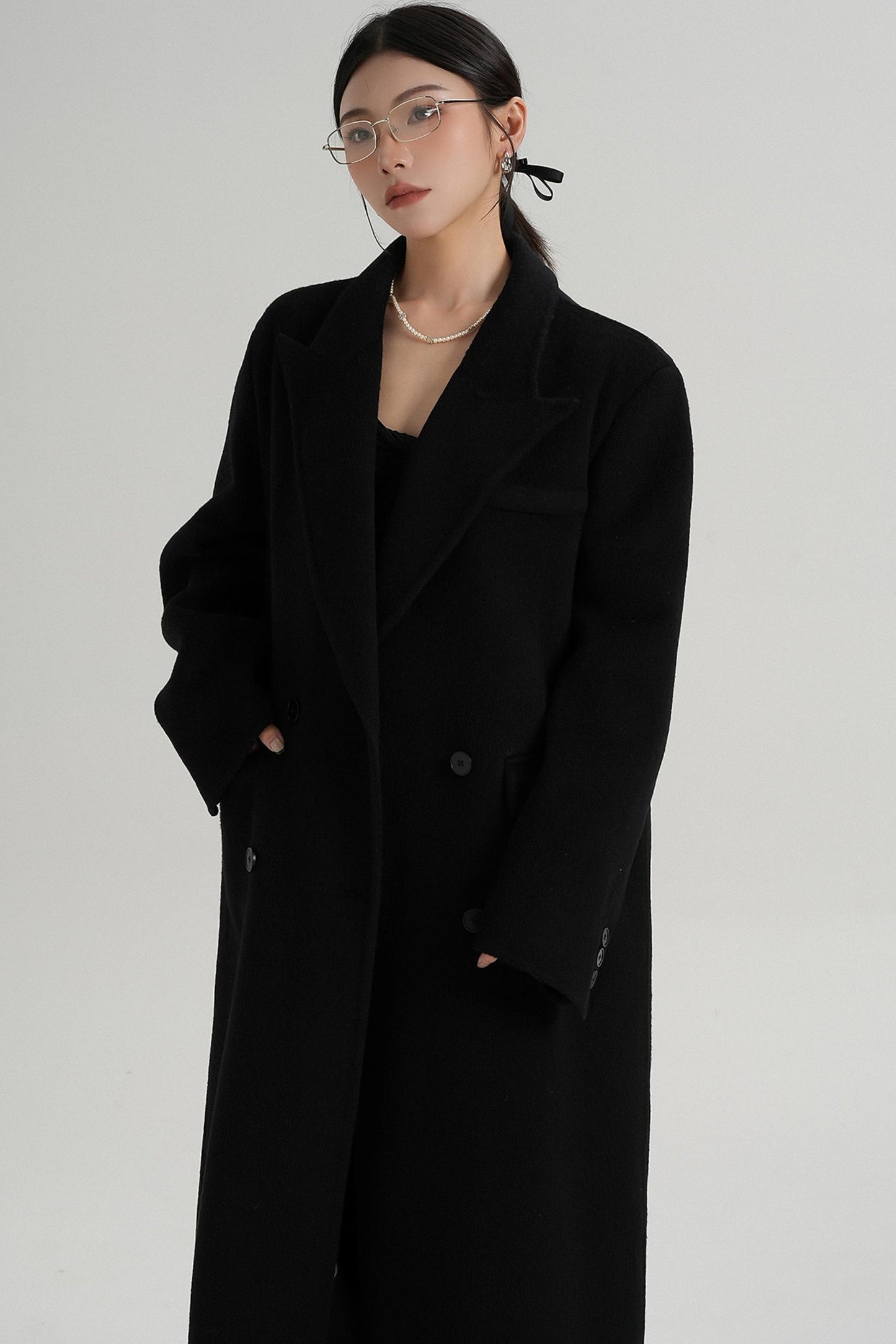 Straight Wool Coat