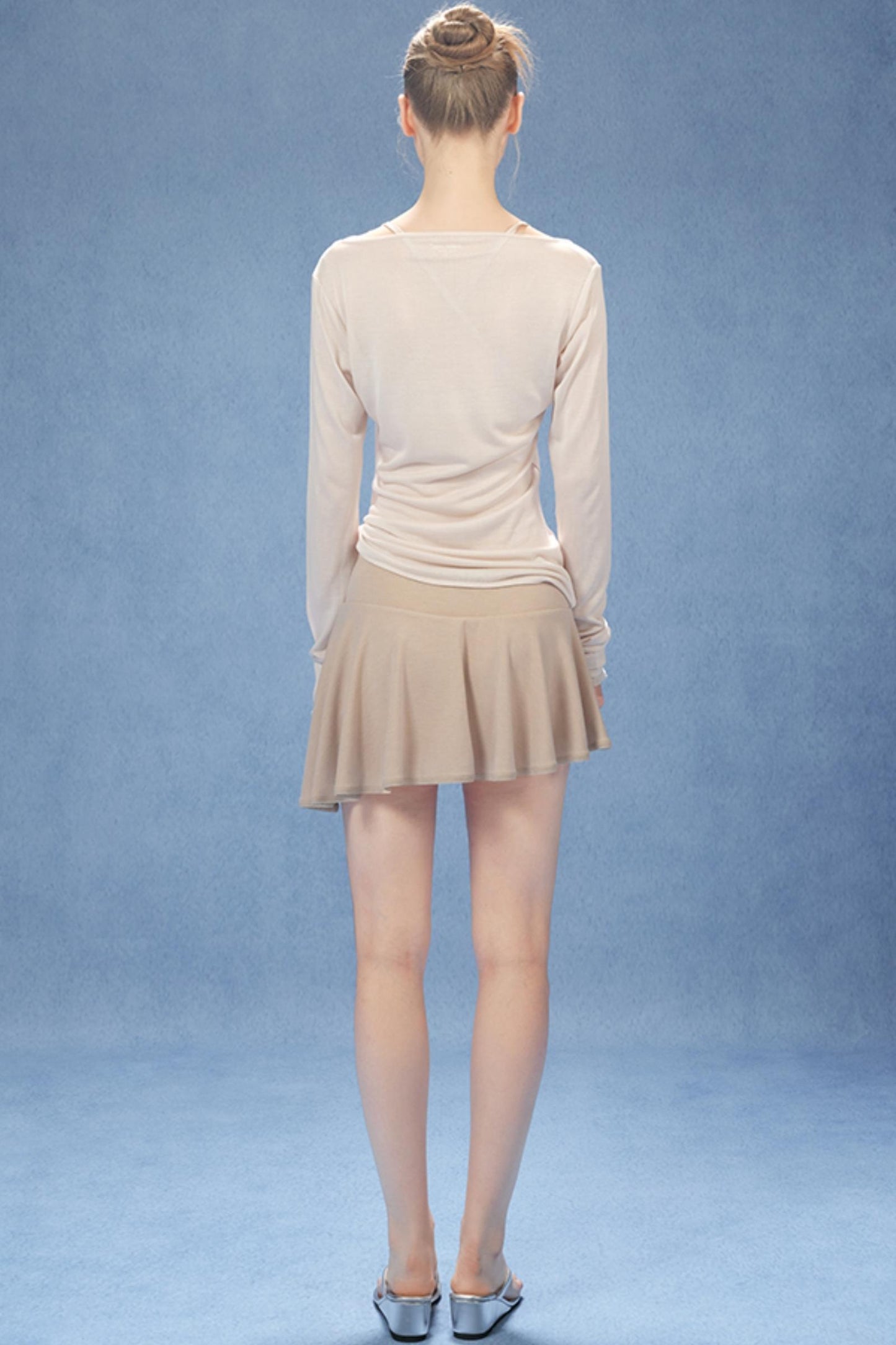 U-Neck Corset Top Set