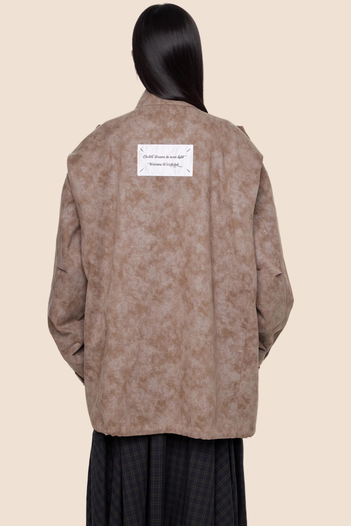 Stand Up Vintage Midi Jacket