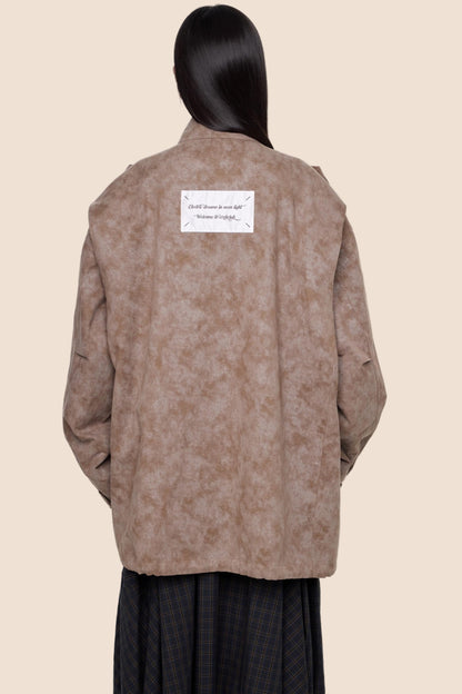 Stand Up Vintage Midi Jacket