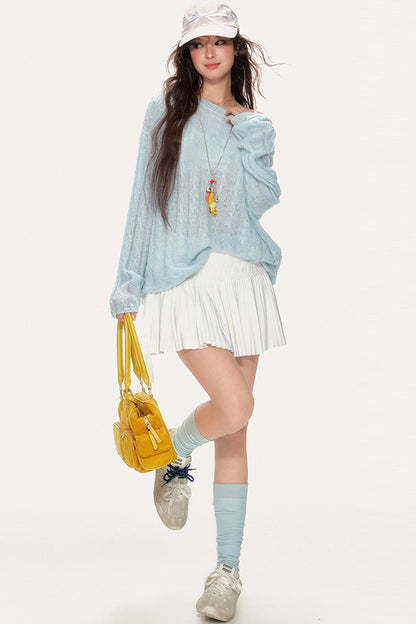 Sweet Lazy Thin Sweater