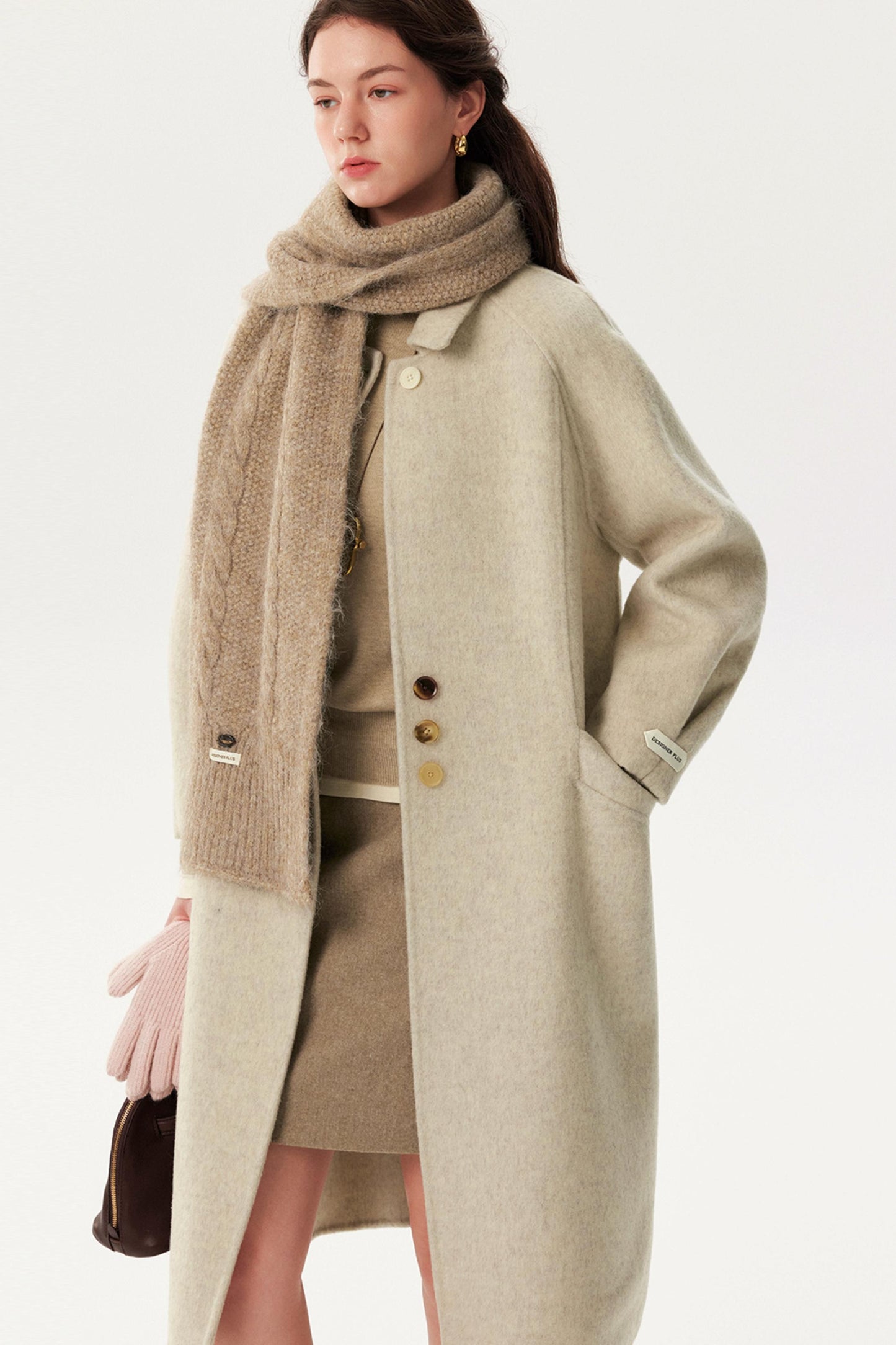 Doll Collar Wool Coat