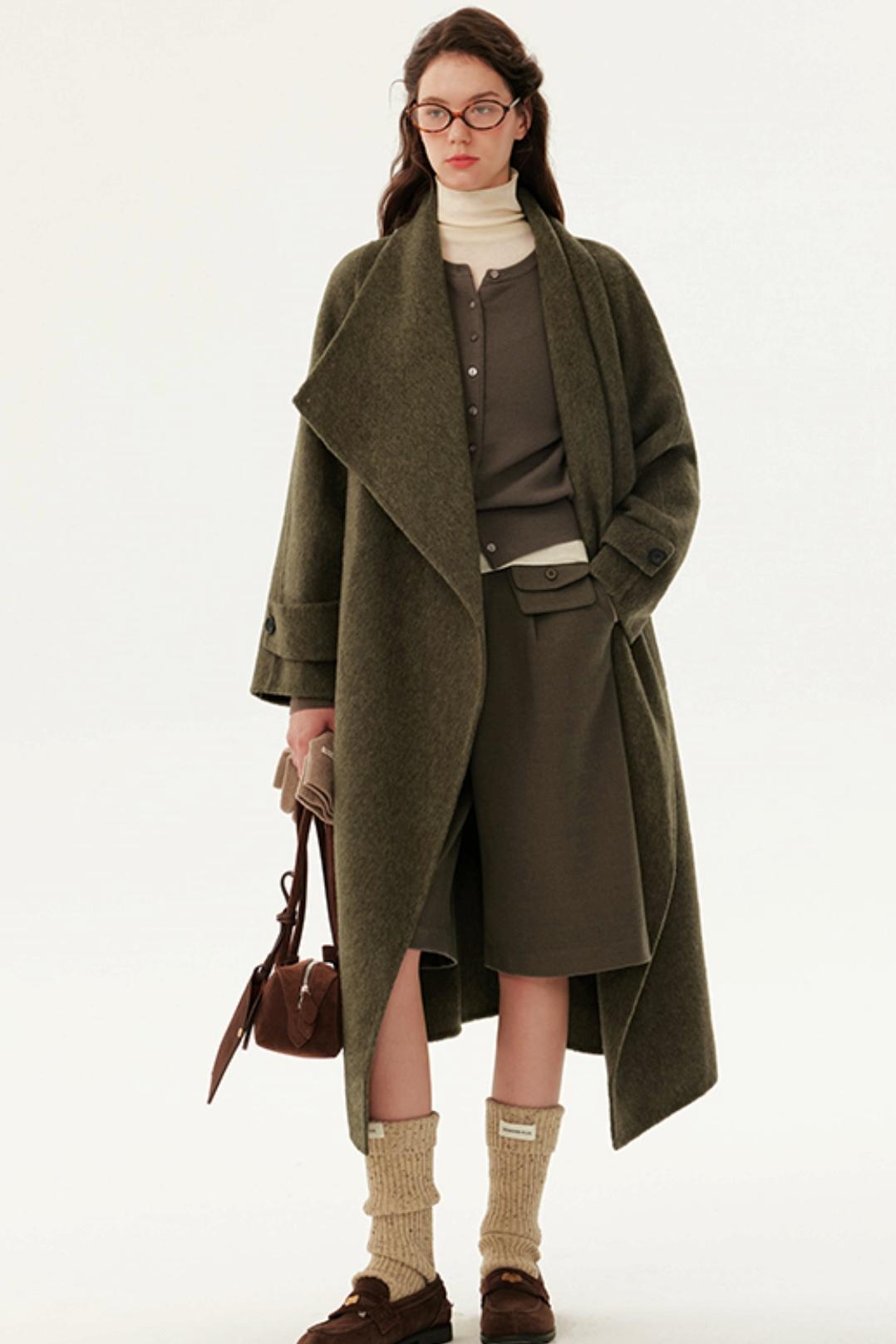 Millard Woolen Bathrobe Coat