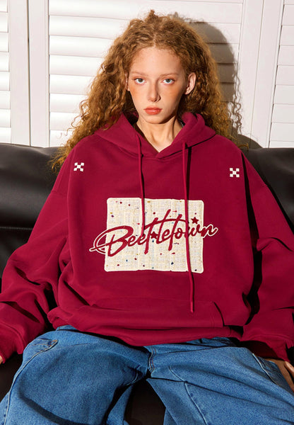 Trend Embroidered Hoodie