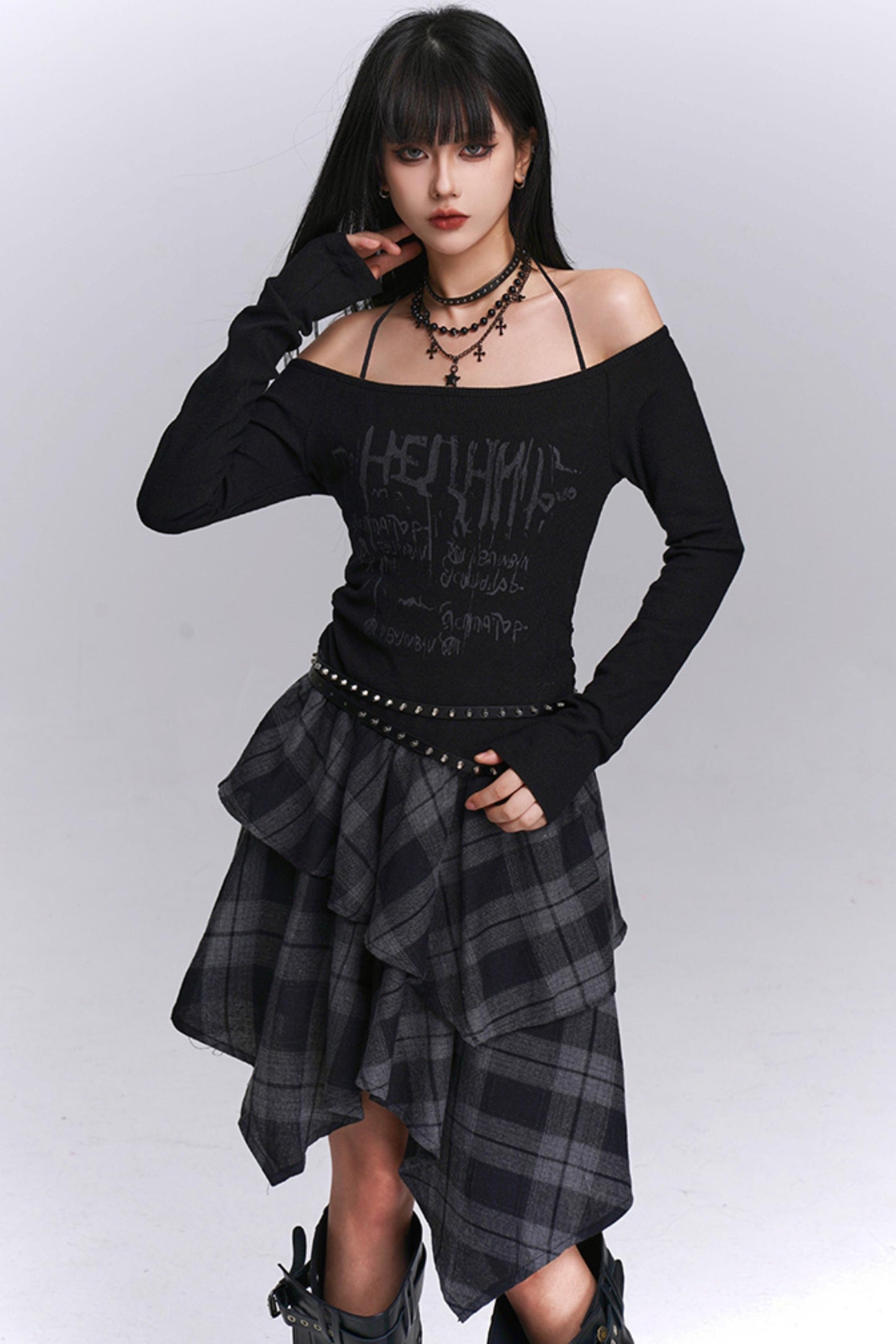 Hot Girl Off-Shoulder Party Dress