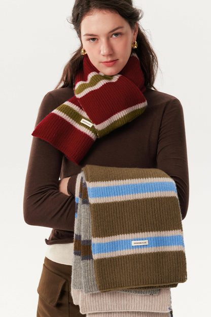 Winter Atmosphere Wool Scarf