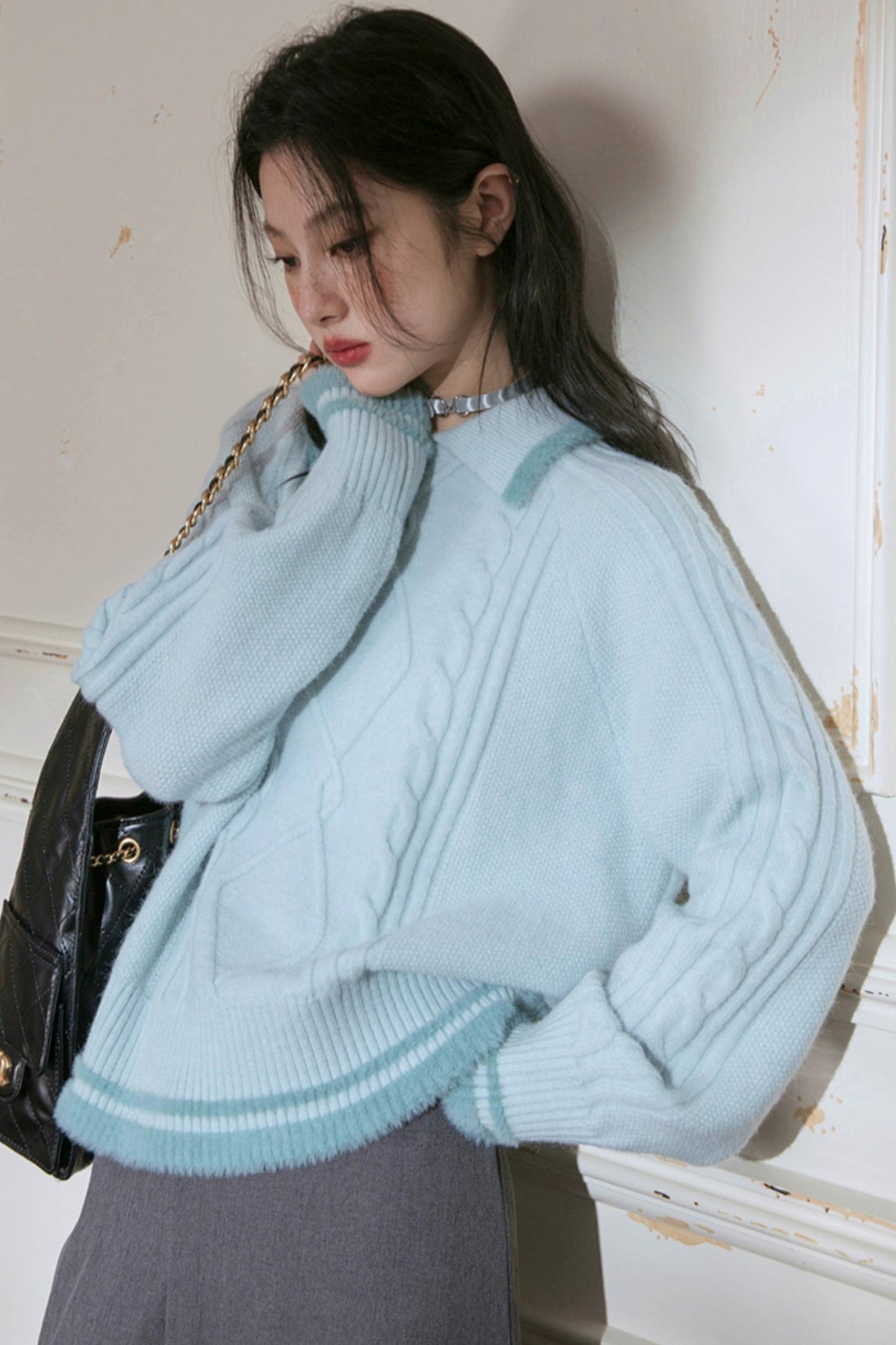 Blue Diamond Sweater