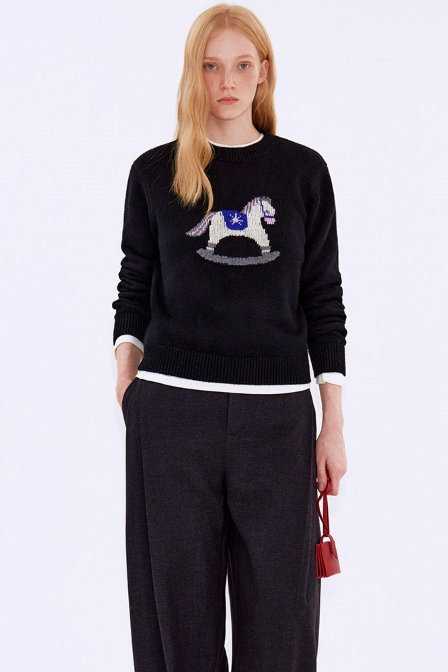 Year of the Horse Jacquard Sweater