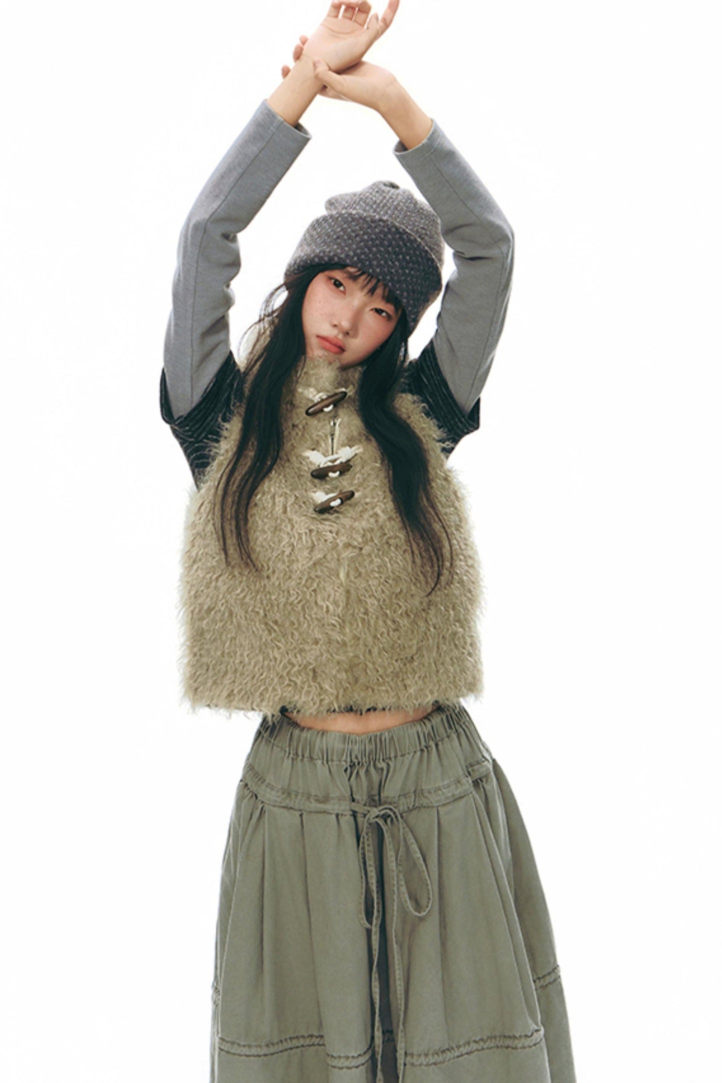 Winter Stand-Up Collar Vest