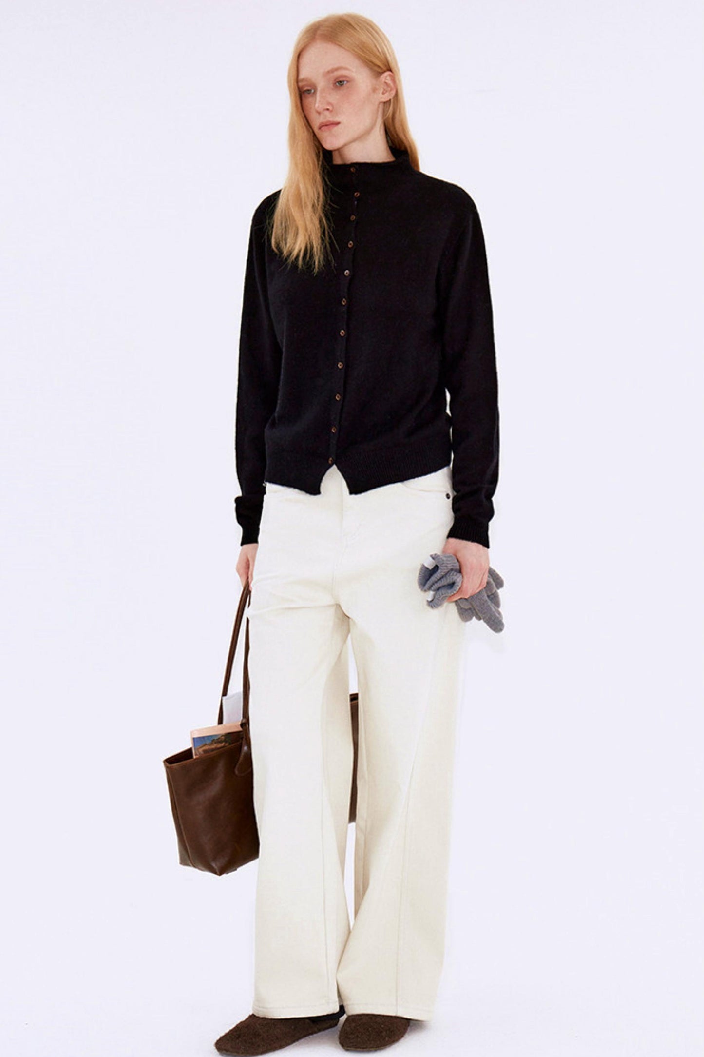 Cloud-Like Wool Cardigan