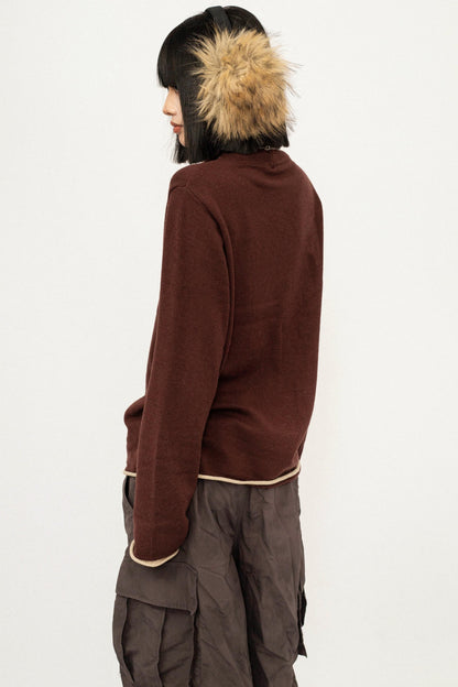 Knit Turtleneck Sweater