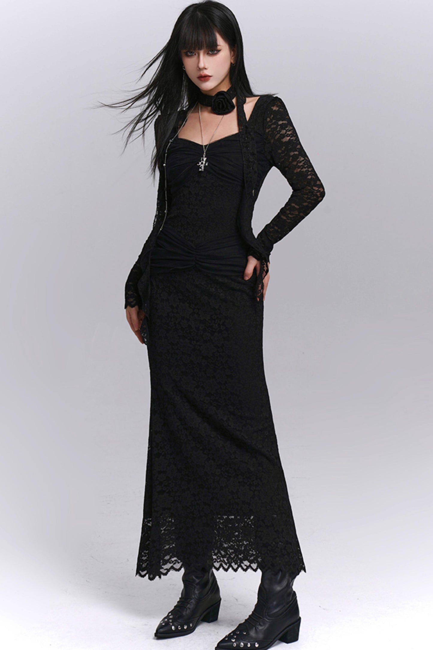 Giant Black Hip Dress