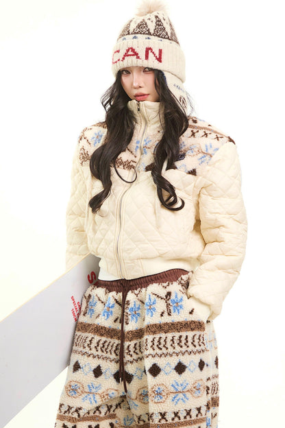 Loose Hooded Warm Cotton Jacket