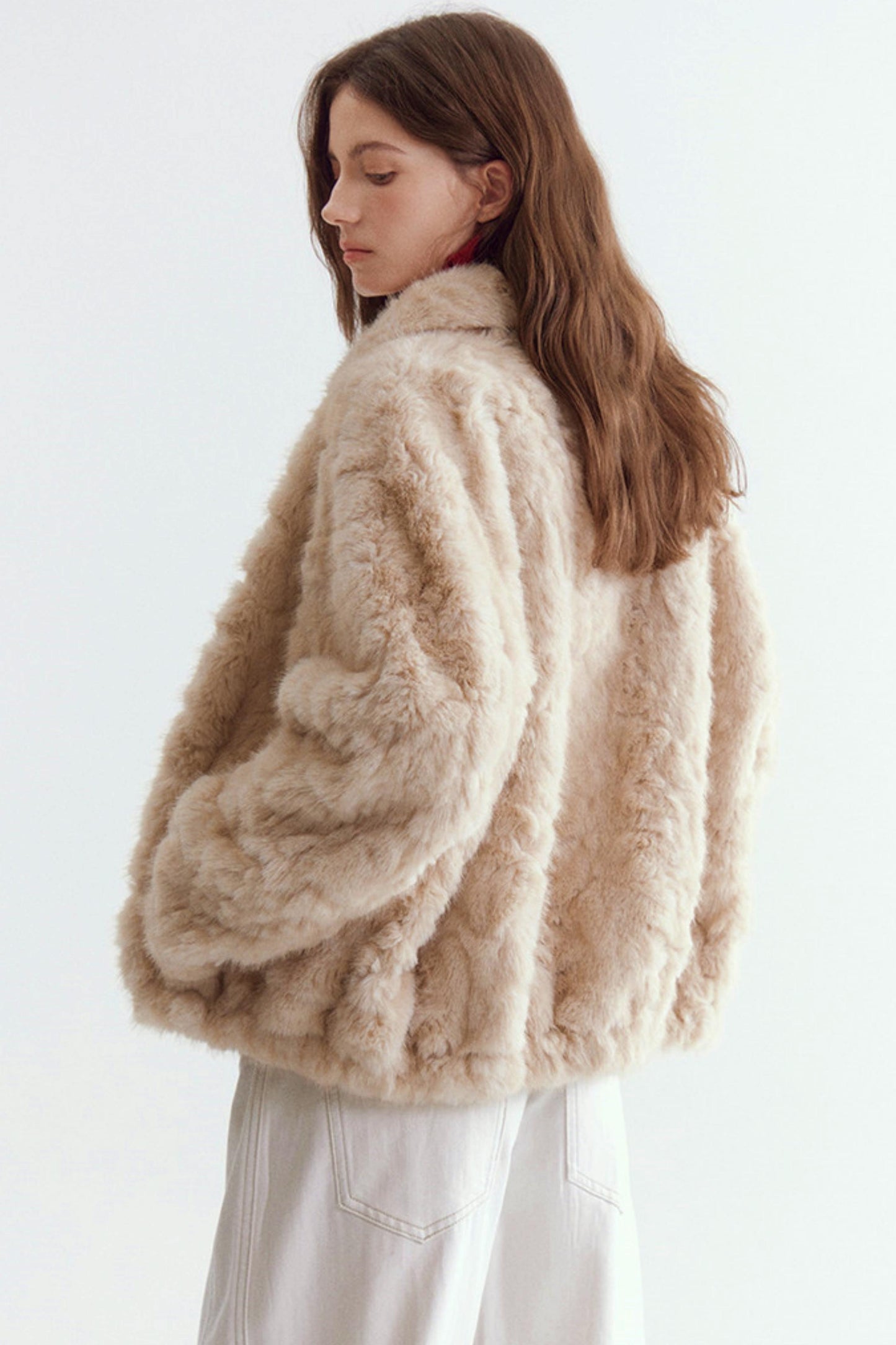 Light Luxury Faux Fur Jacket