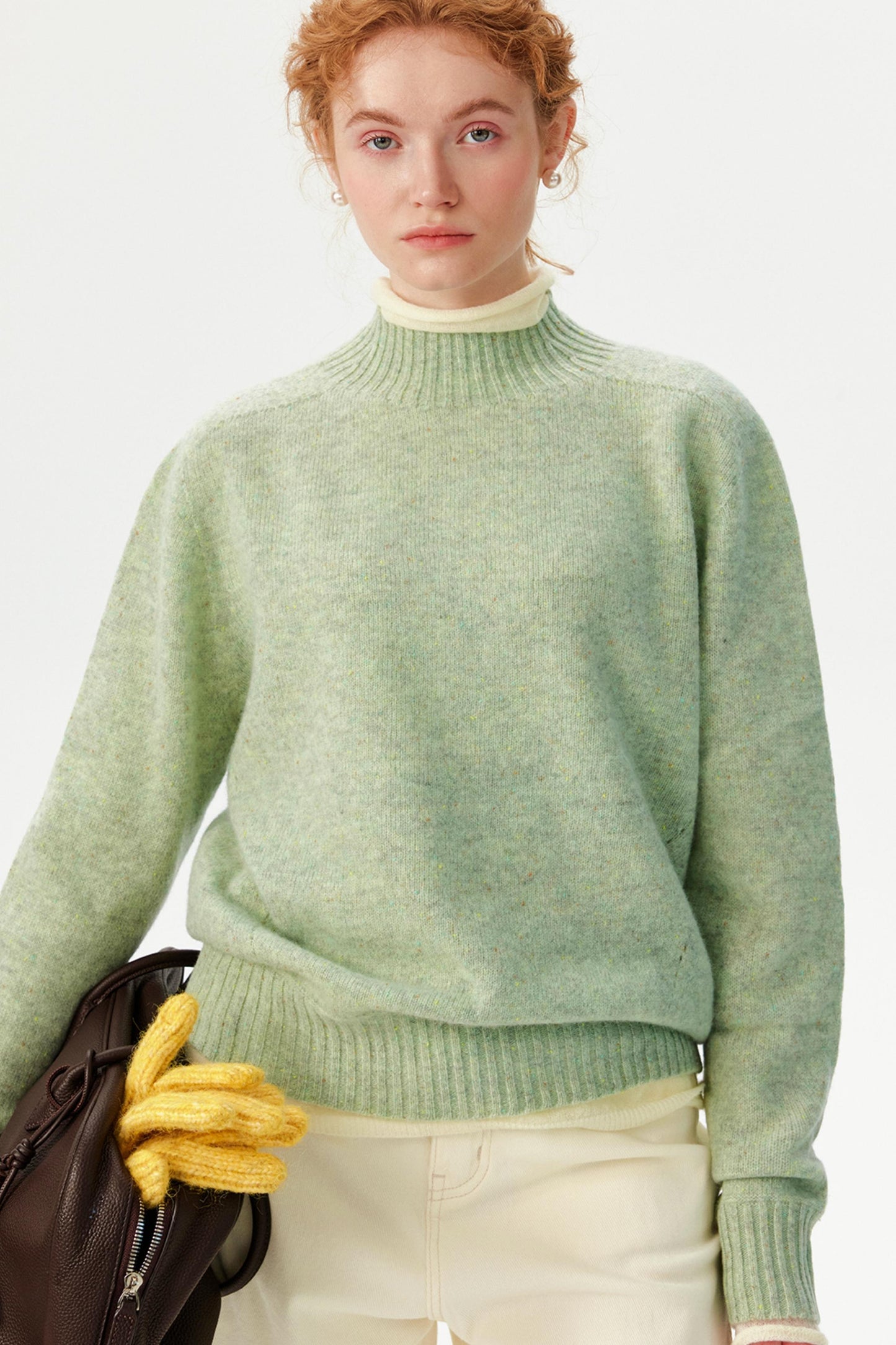 Sheep Wool Retro Knit Sweater