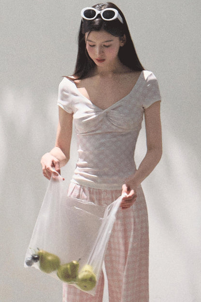 Pink Wide Leg Set-Up