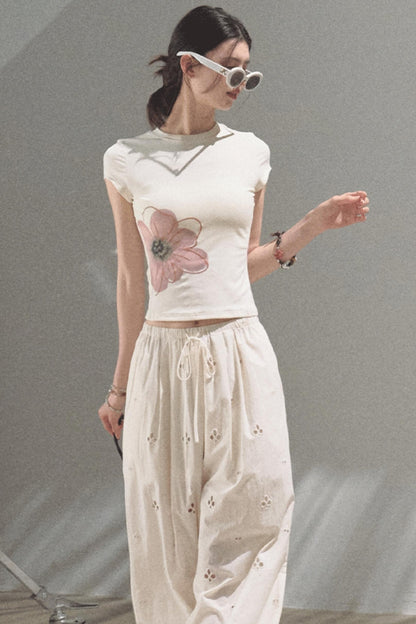 Begonia Floral T-Shirt