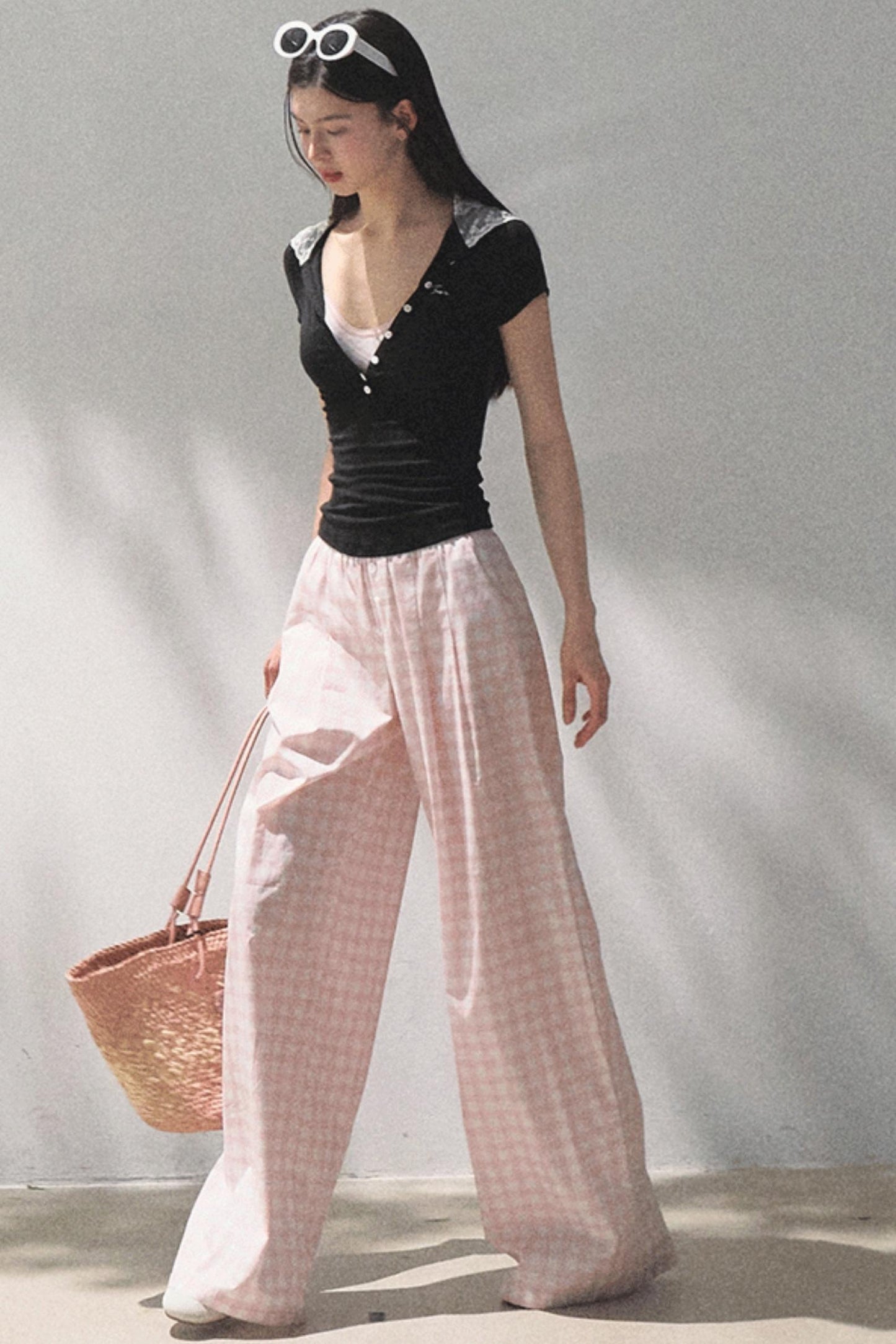 Pink Wide Leg Set-Up