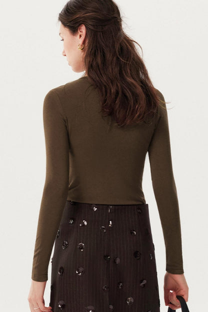 Custom-Dyed Modal Cashmere Sweater