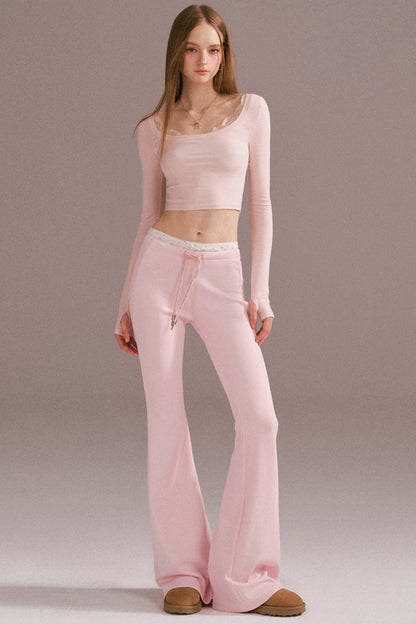 Spice Girl Hooded Knitted Cardigan Set-Up