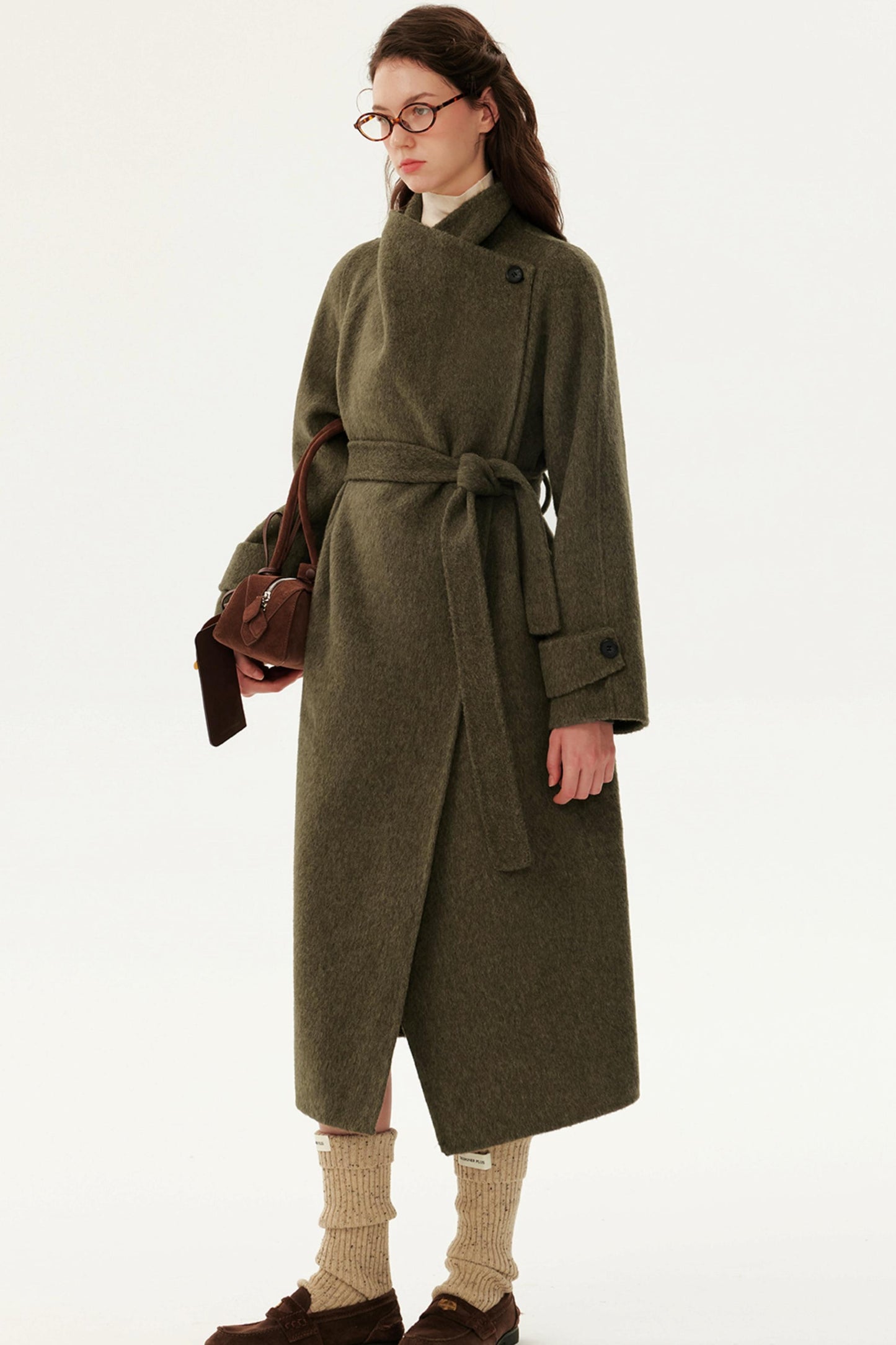 Millard Woolen Bathrobe Coat