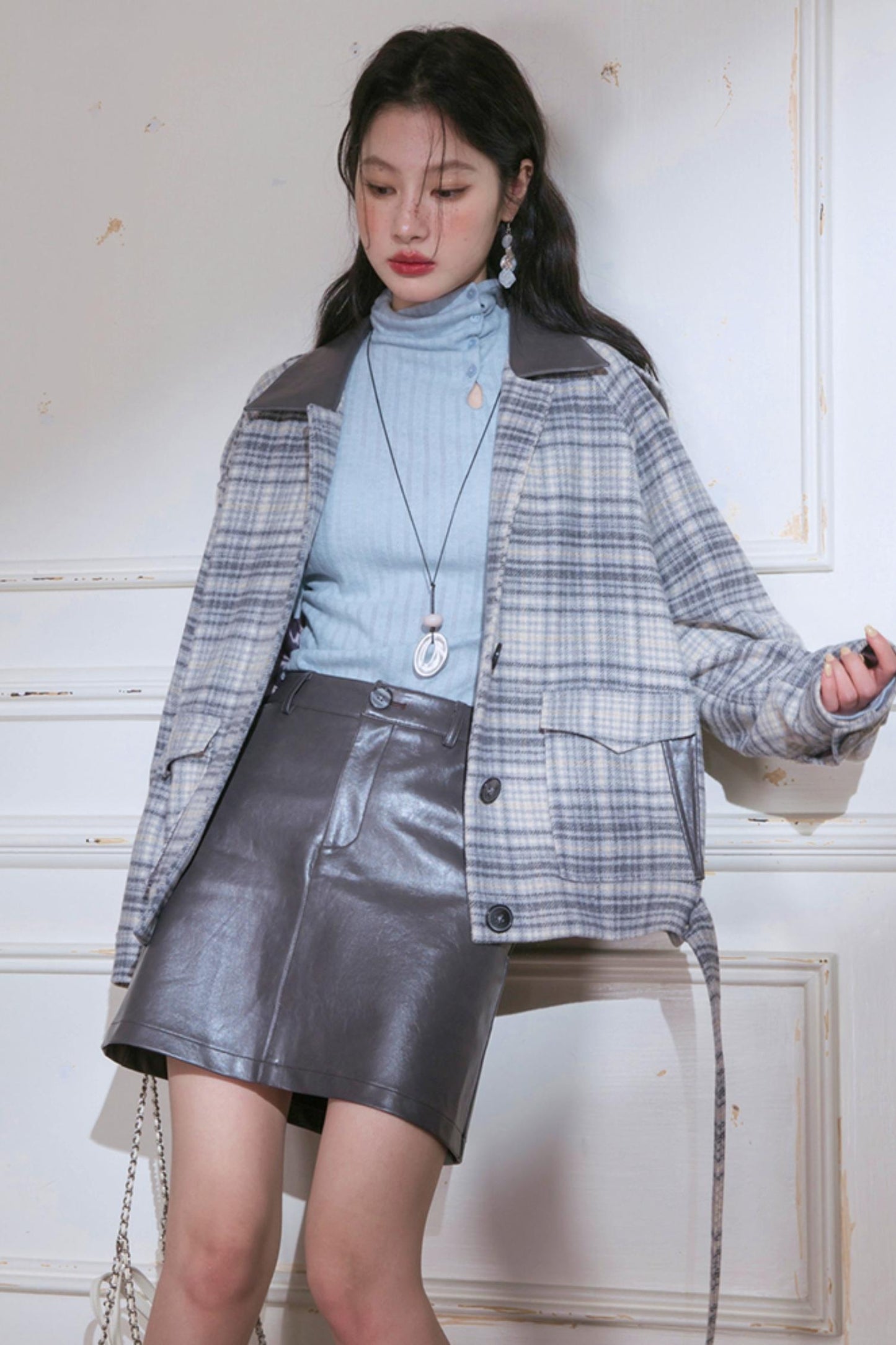 Snow Wool Tweed Jacket Set-Up