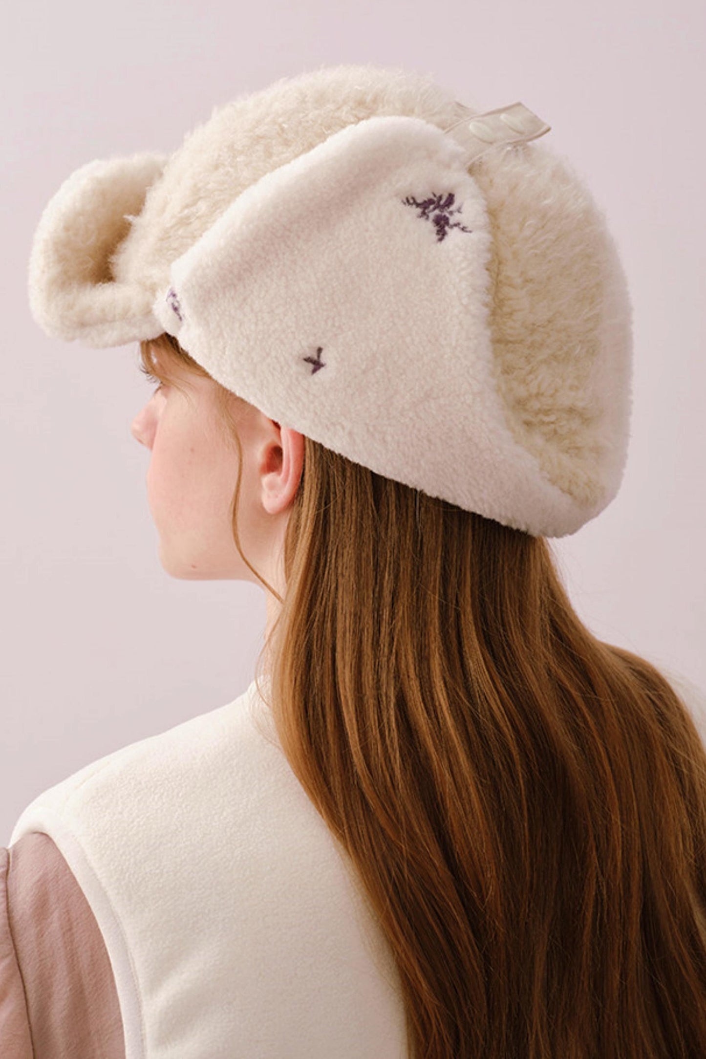 Reversible Plush Lei Feng Hat