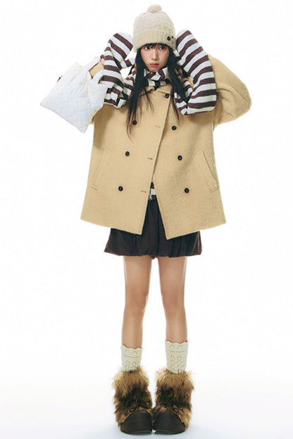 Simple Woolen Jacket