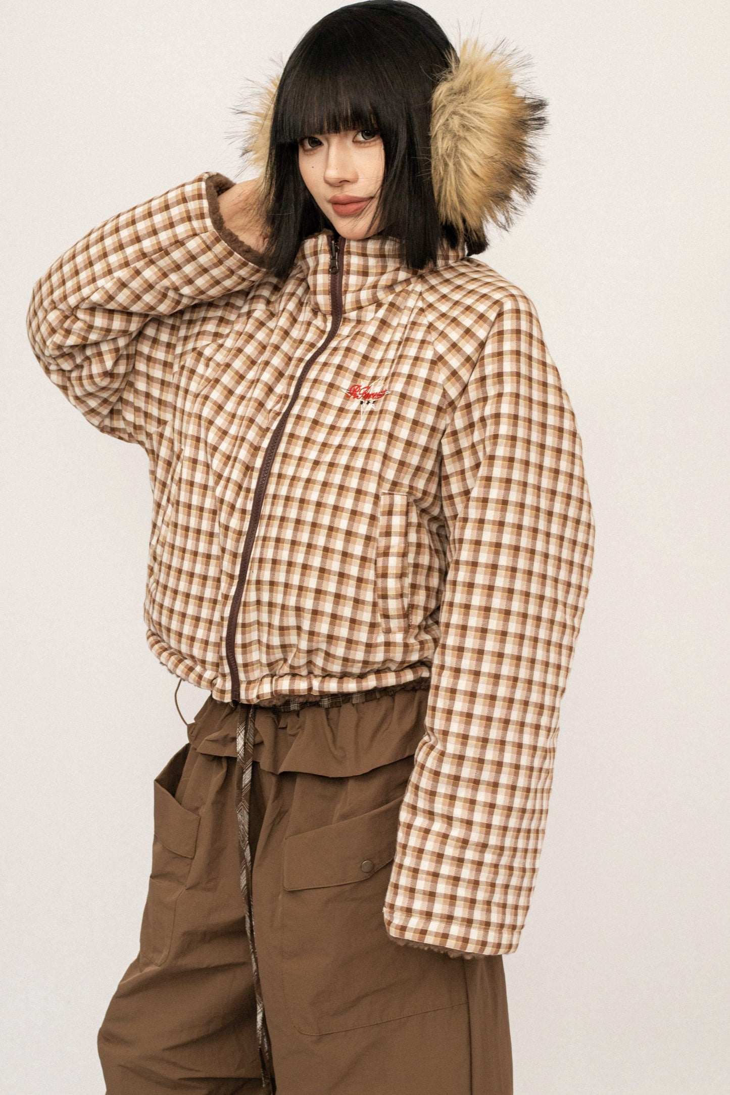 Retro Double-Sided Zipper Jacket