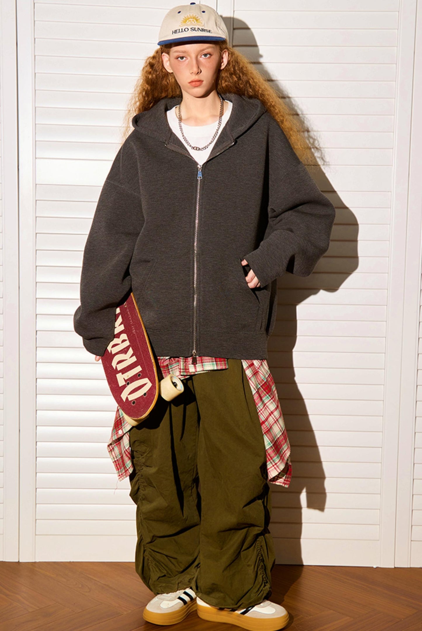 Solid Color Air Layer Jacket