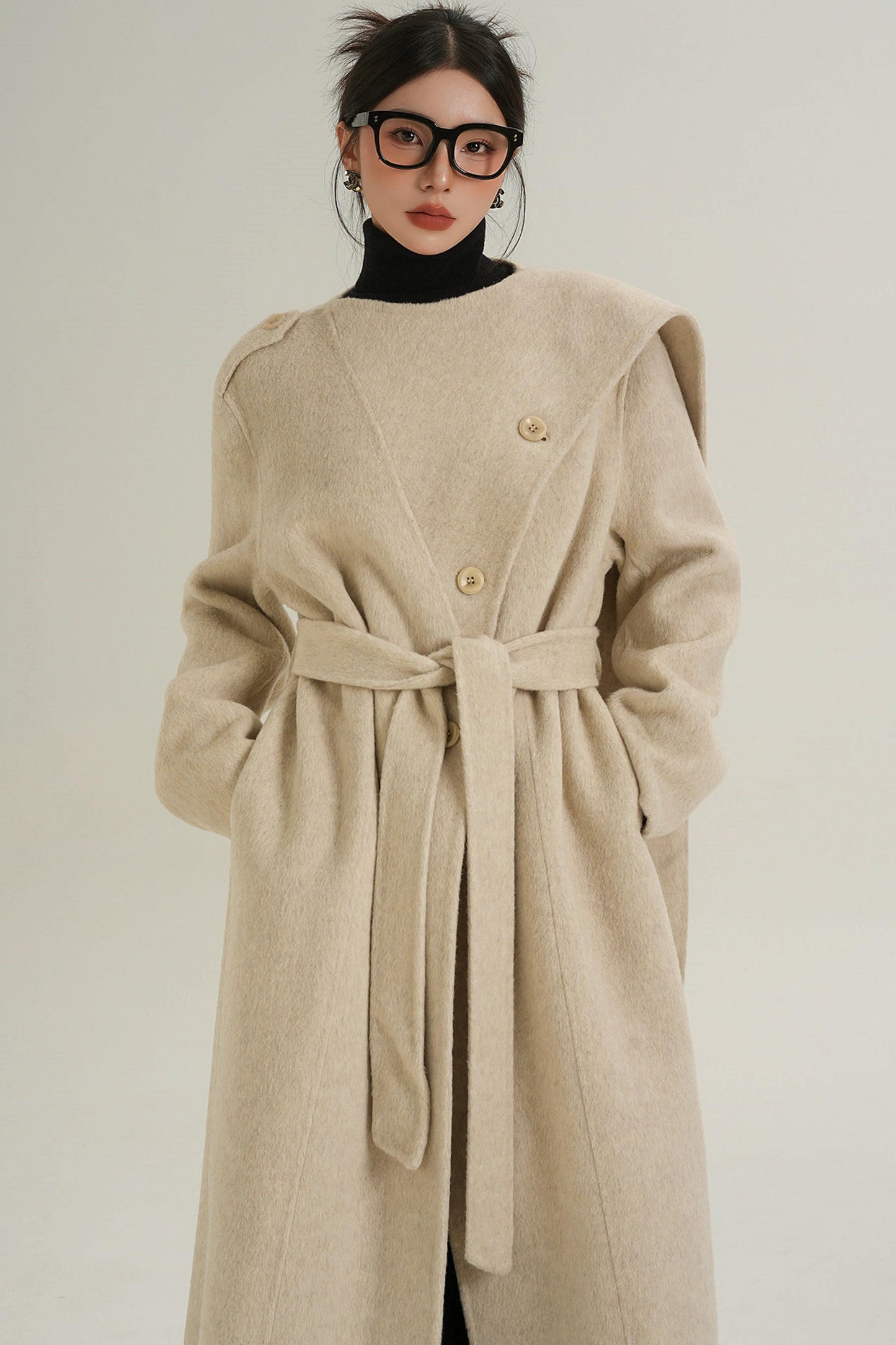 Double-Sided Wool Coat